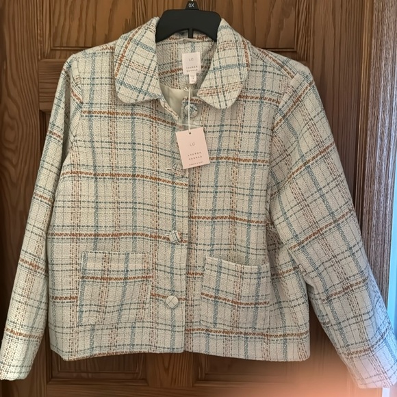 Lauren Conrad. Great blazer for fall. 24” jacket length.  NWT. - Picture 1 of 7